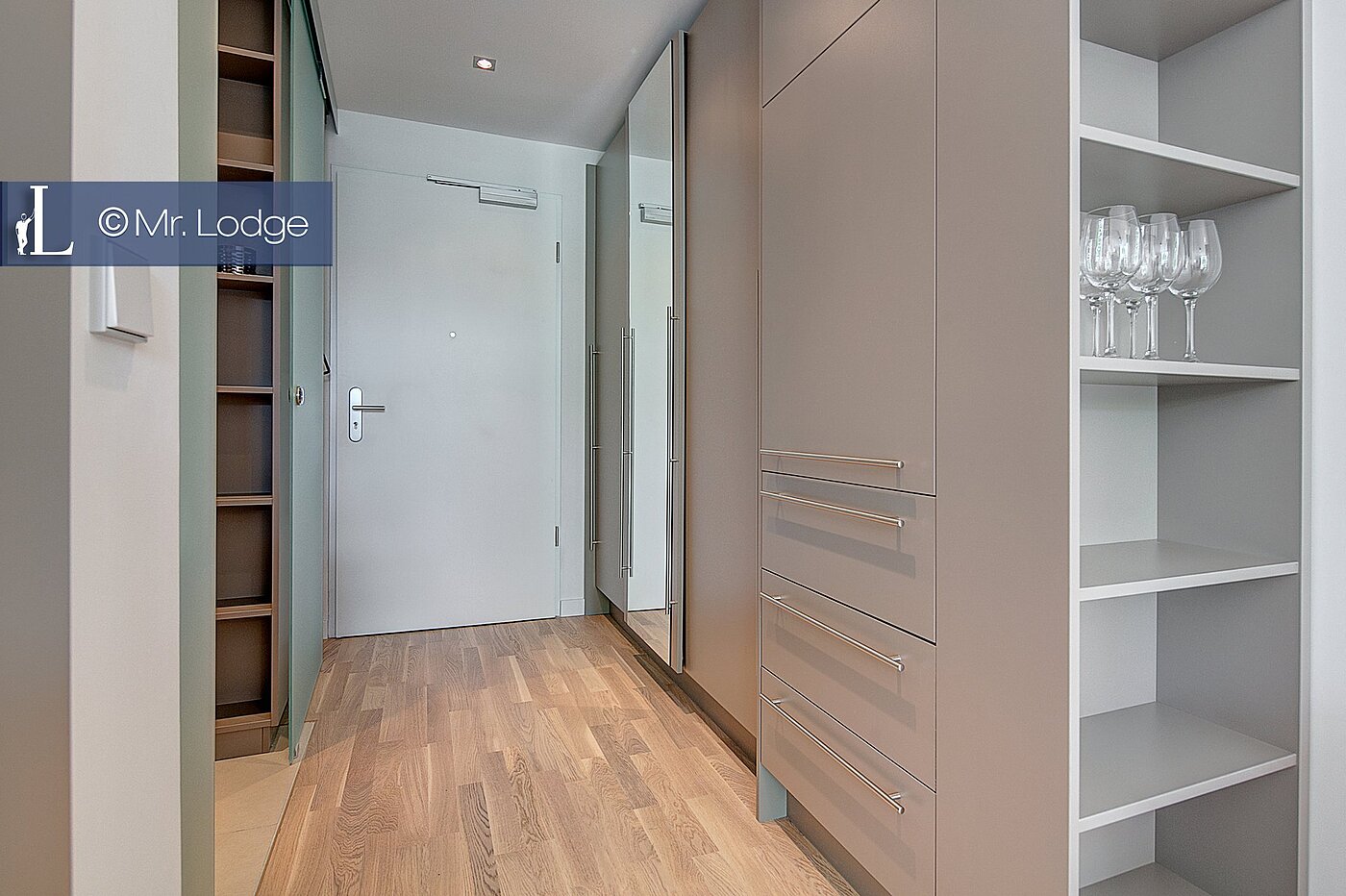 Apartamento de 1 habitación | München-Bogenhausen | 1802ML4 | Eingangsbereich mit Einbauten