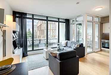 Bogenhausen: Piso elegante con invernadero - disponible