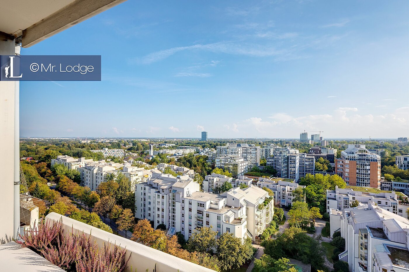 Apartamento de 1 habitación | München-Bogenhausen | 1809ML3 | Balkonaussicht