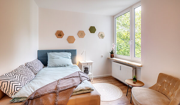 Apartamento de 3 habitaciones | Unterhaching | 70421 | Kind, Gäste oder...