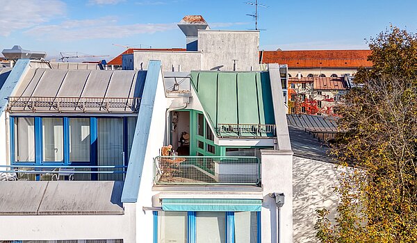 Apartamento de 1 habitación | München-Maxvorstadt | 70165 | Über den Dächern von...