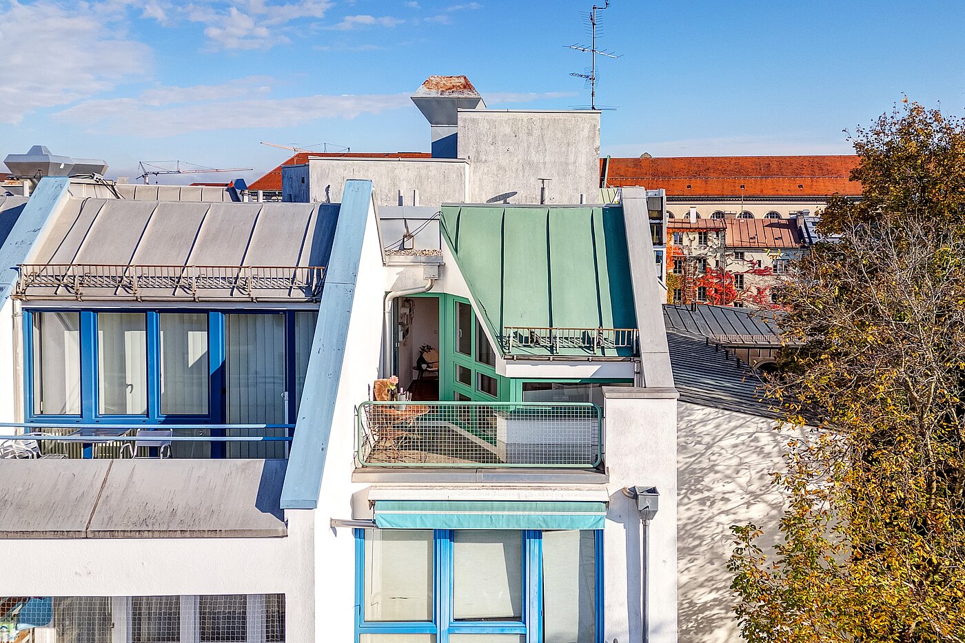 Apartamento de 1 habitación | München-Maxvorstadt | 70165 | Über den Dächern von...
