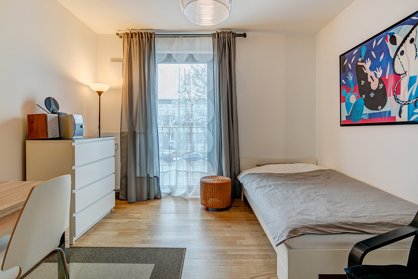Apartamento de 1 habitación | München-Ramersdorf | 70428 | Einrichtungsbeispiel