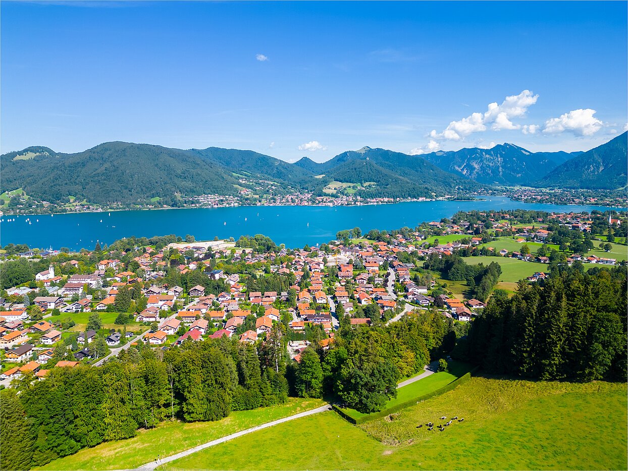 Piso en planta baja de 3 habitaciones | Bad Wiessee | 70053 | Blick auf Bad Wiessee