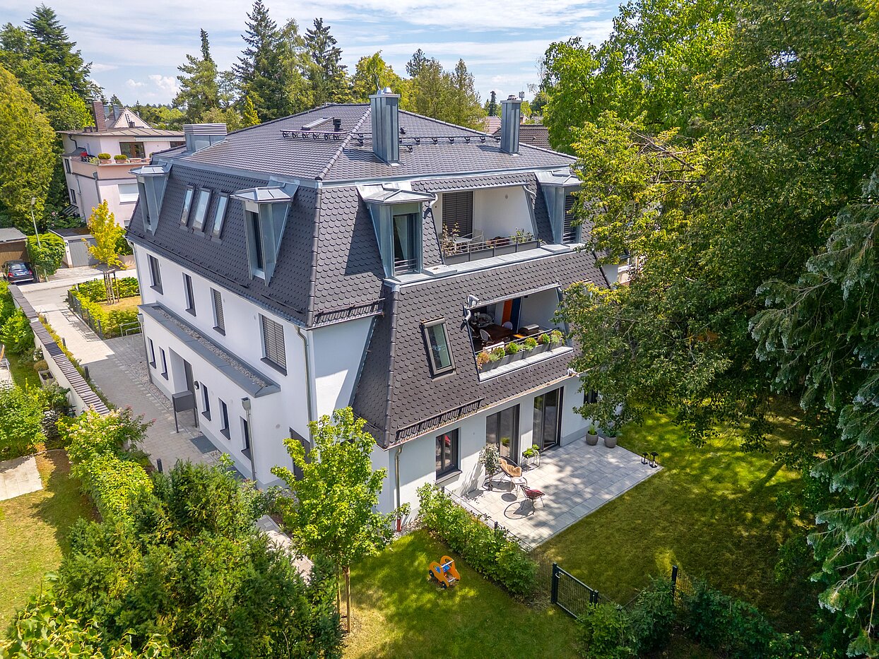 Piso con terraza  de 3 habitaciones | München-Harlaching | 70371 | Repräsentative Architektur