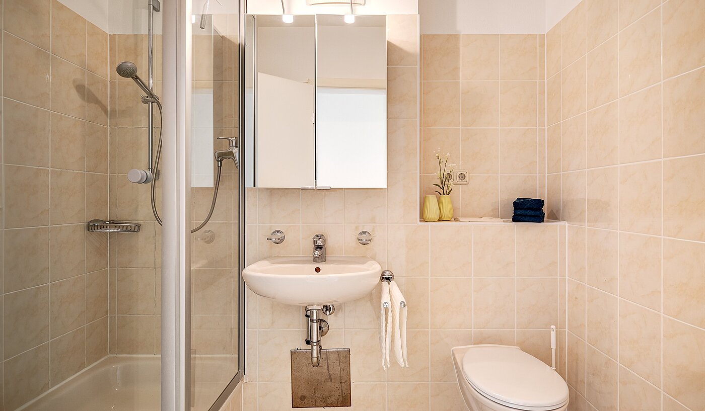 Apartamento de 4 habitaciones | 1709ML3 | Duschbad mit Gäste-WC