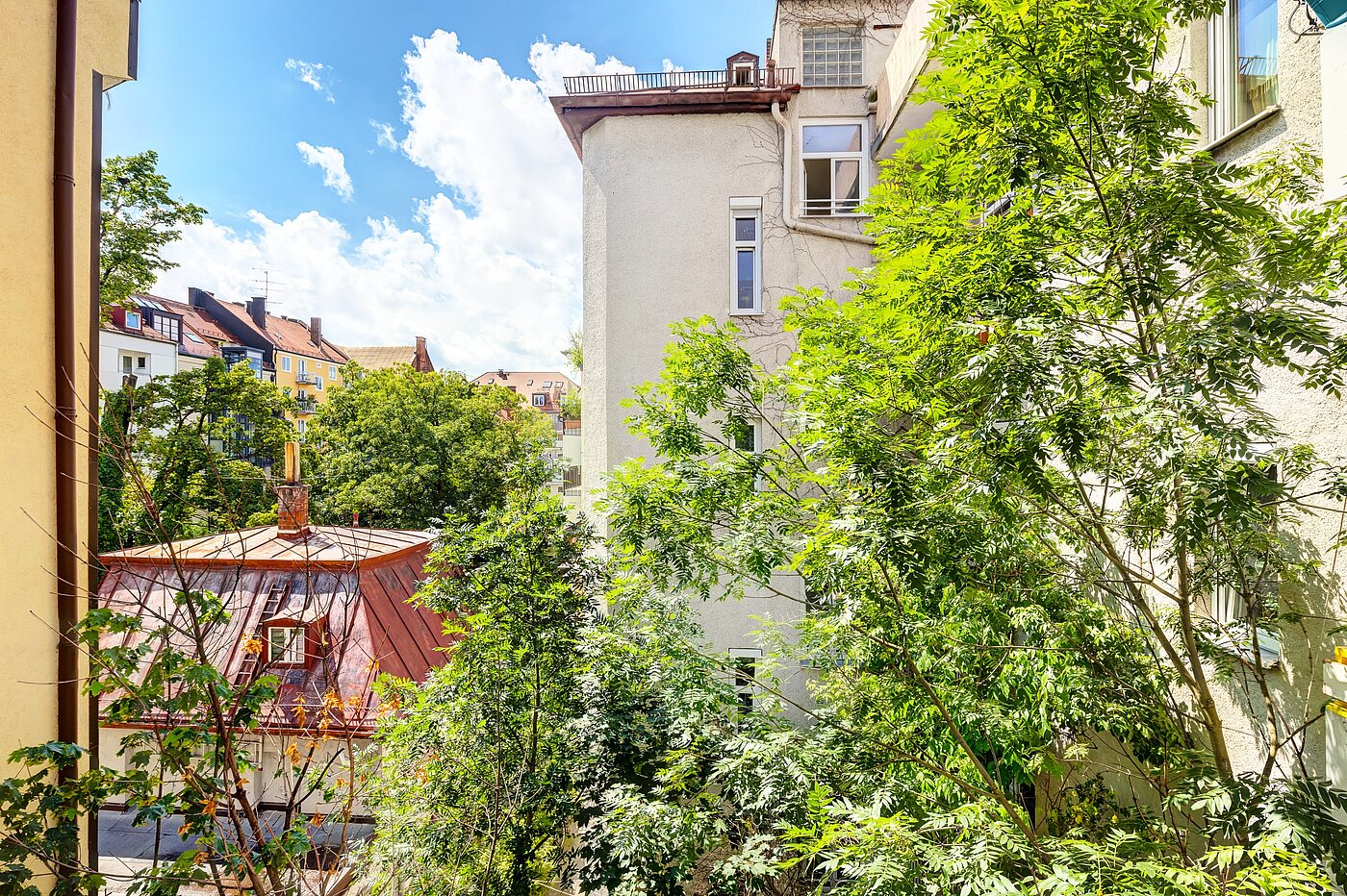 Apartamento de 3 habitaciones | München-Maxvorstadt | 70133 | ...Blick ins Grüne