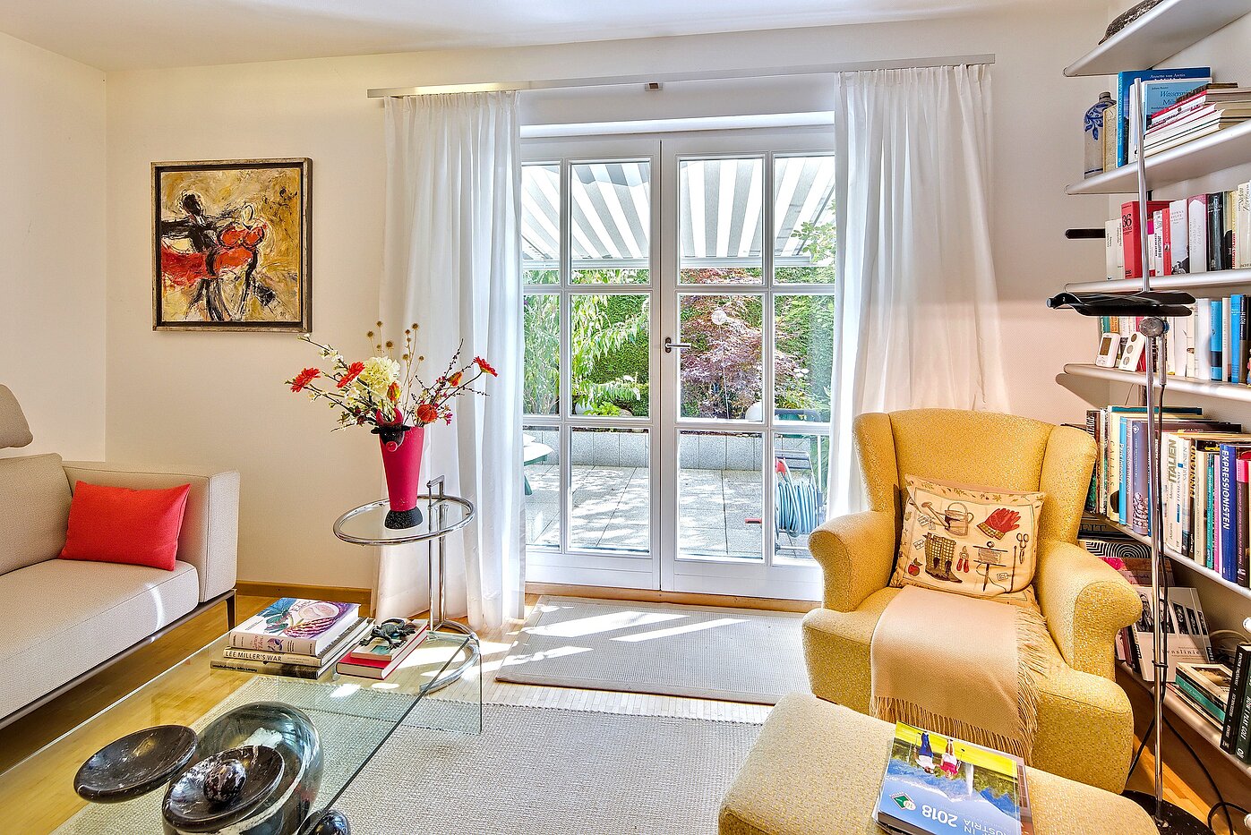 Piso en planta baja de 2 habitaciones | München-Obermenzing | 70280 | Wohnbereich