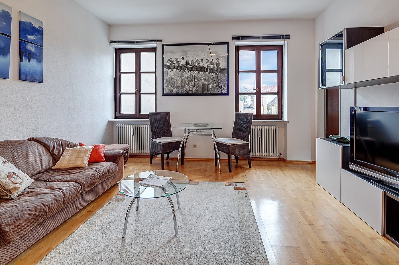 Apartamento de 1 habitación | München-Schwabing | 2111ML3 | Blick in den Wohnraum