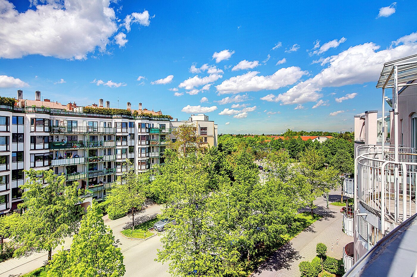 Apartamento de 1 habitación | München-Perlach | 2204ML8 | ...Fernblick zu den Alpen