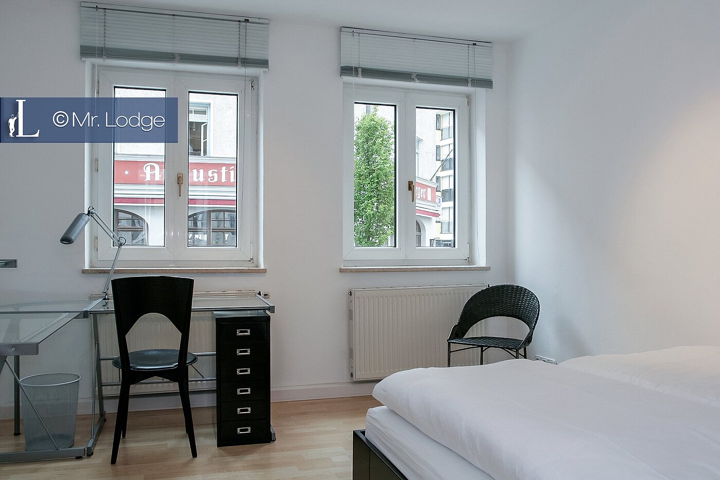 Apartamento de 2 habitaciones | München-Isarvorstadt | 1709ML2 | Schlafzimmer / Arbeitsbereich