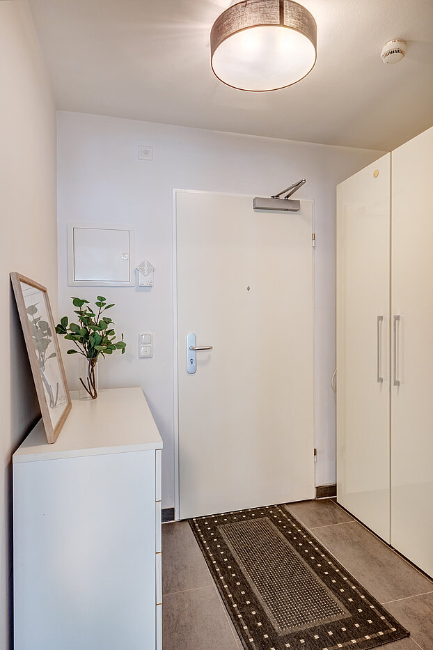 Apartamento de 1 habitación | München-Ramersdorf | 70416 | Flur Richtung Eingang