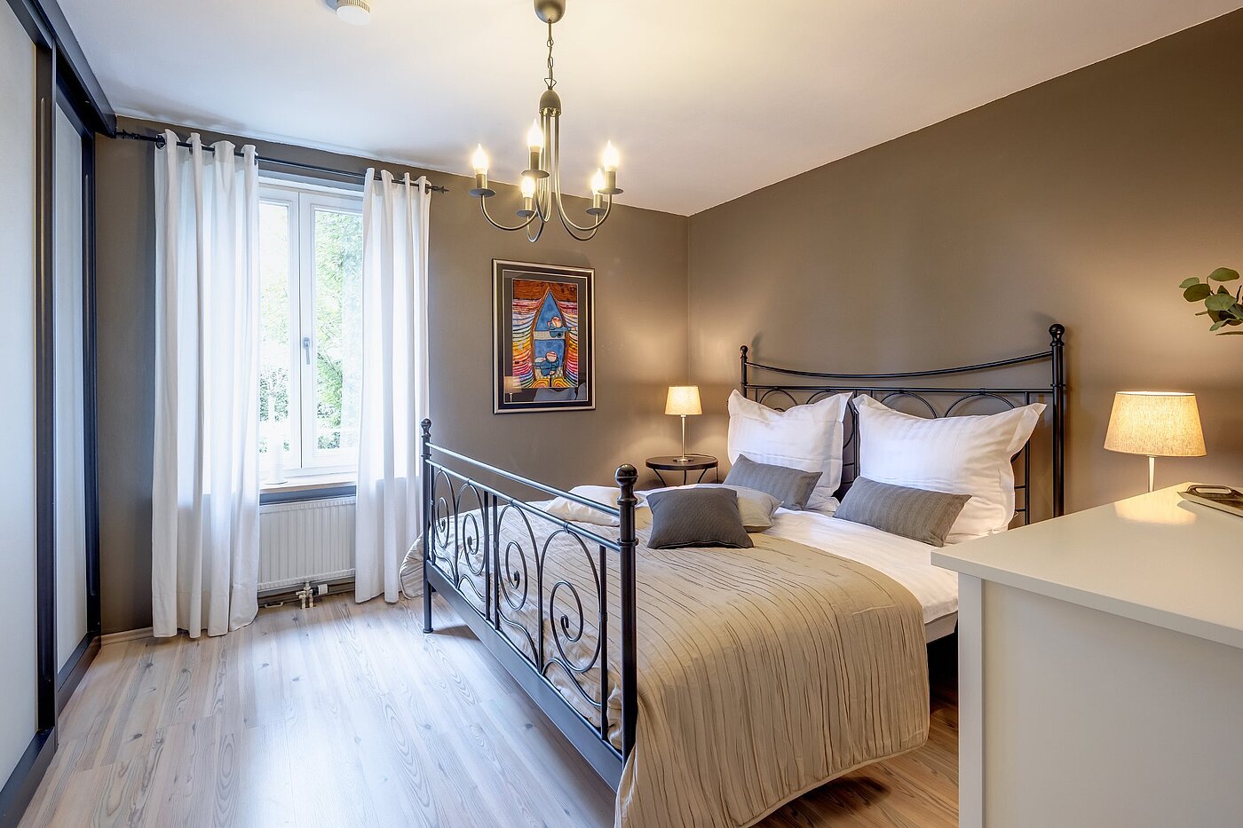 Apartamento de 2 habitaciones | München-Nymphenburg | 2107ML3 | Das Schlafzimmer...