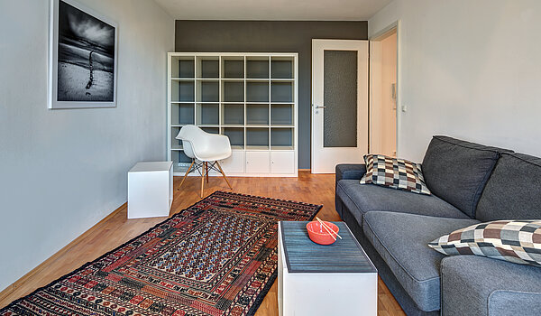 Apartamento de 2 habitaciones | München-Neuhausen | 70440 | Wohnzimmer