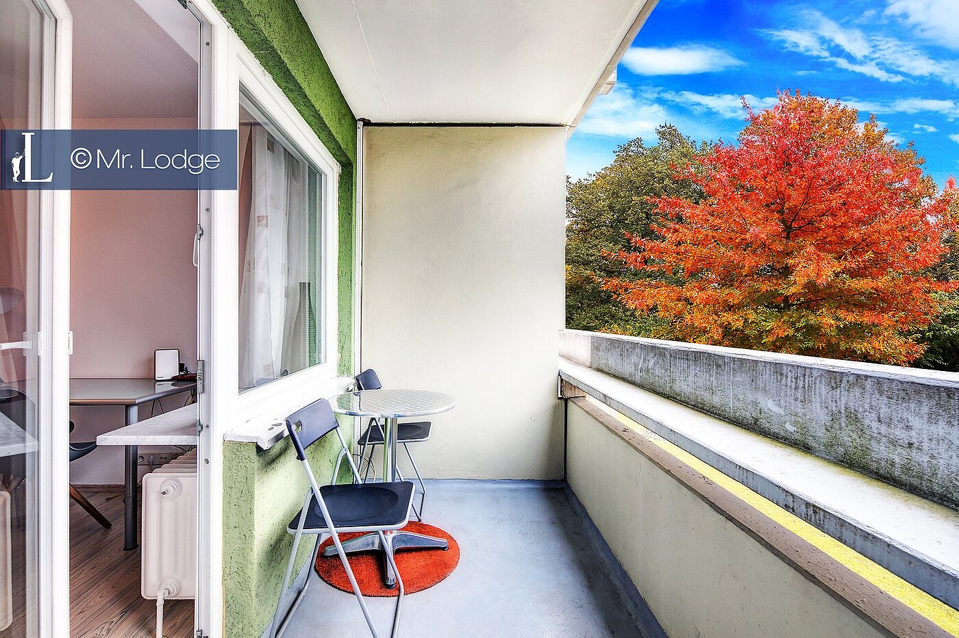 Apartamento de 1 habitación | München-Milbertshofen | 1710ML5 | Westbalkon