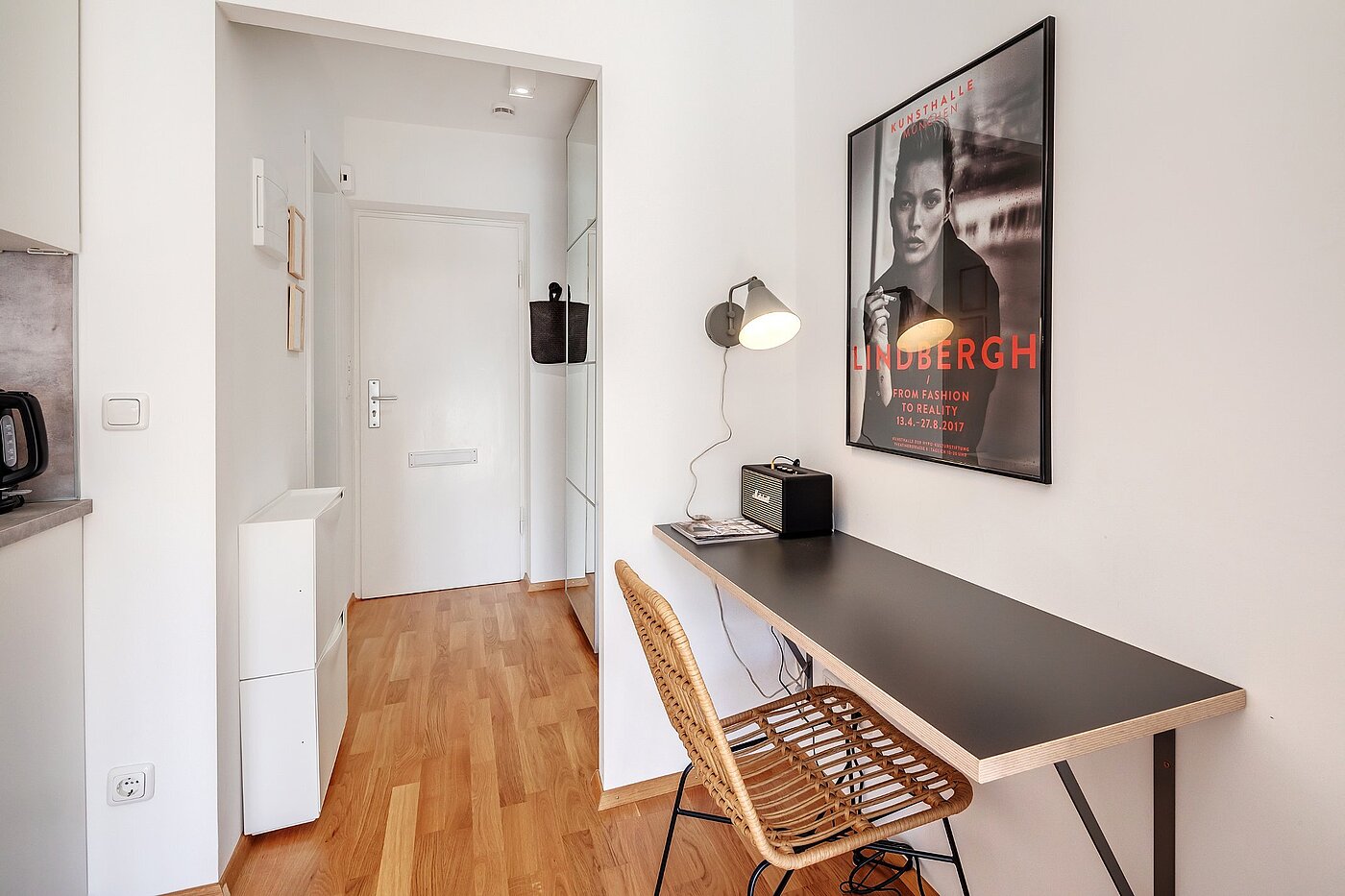 Apartamento de 1 habitación | München-Neuhausen | 2010ML6 | Praktischer Arbeitsbereich