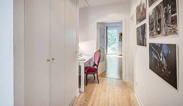 Piso en planta baja de 2 habitaciones | München-Schwabing | 70394 | Kleiner Bürobereich