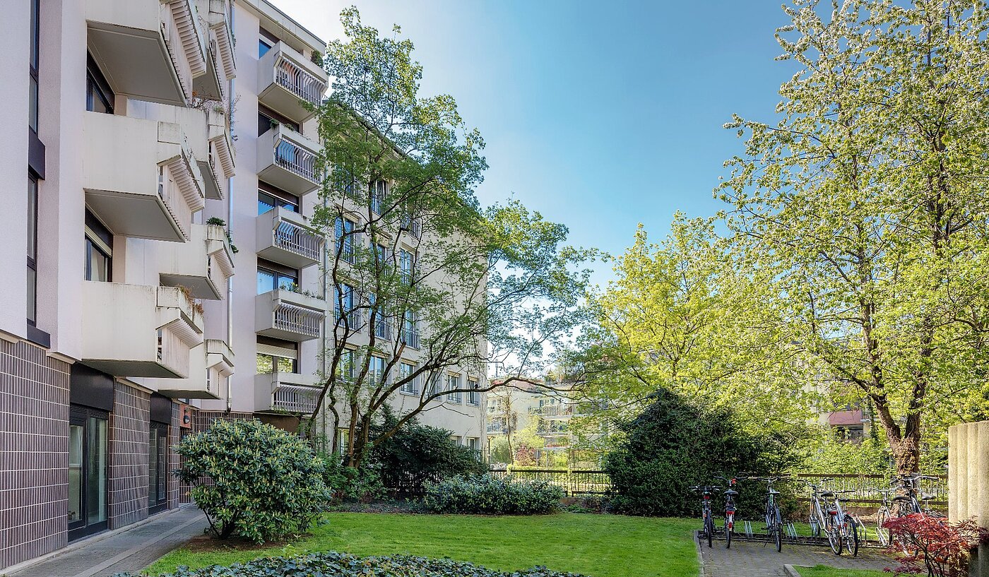 Apartamento de 2 habitaciones | München-Isarvorstadt | 1804ML1 | Begrünter Innenhof