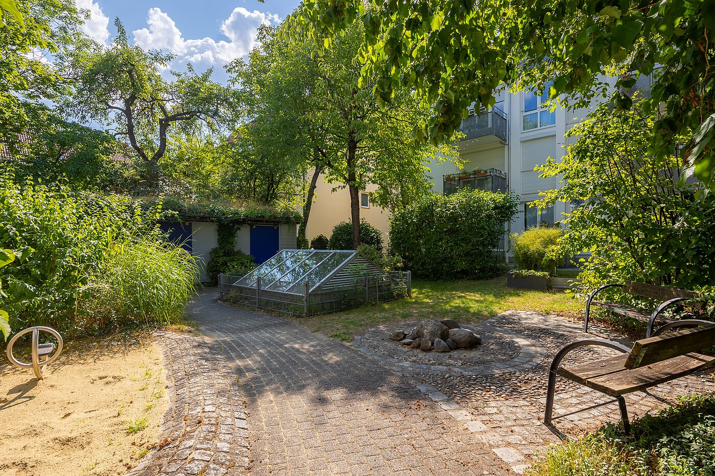 Piso en planta baja de 2 habitaciones | München-Laim | 70464 | ...Innenhof zum...