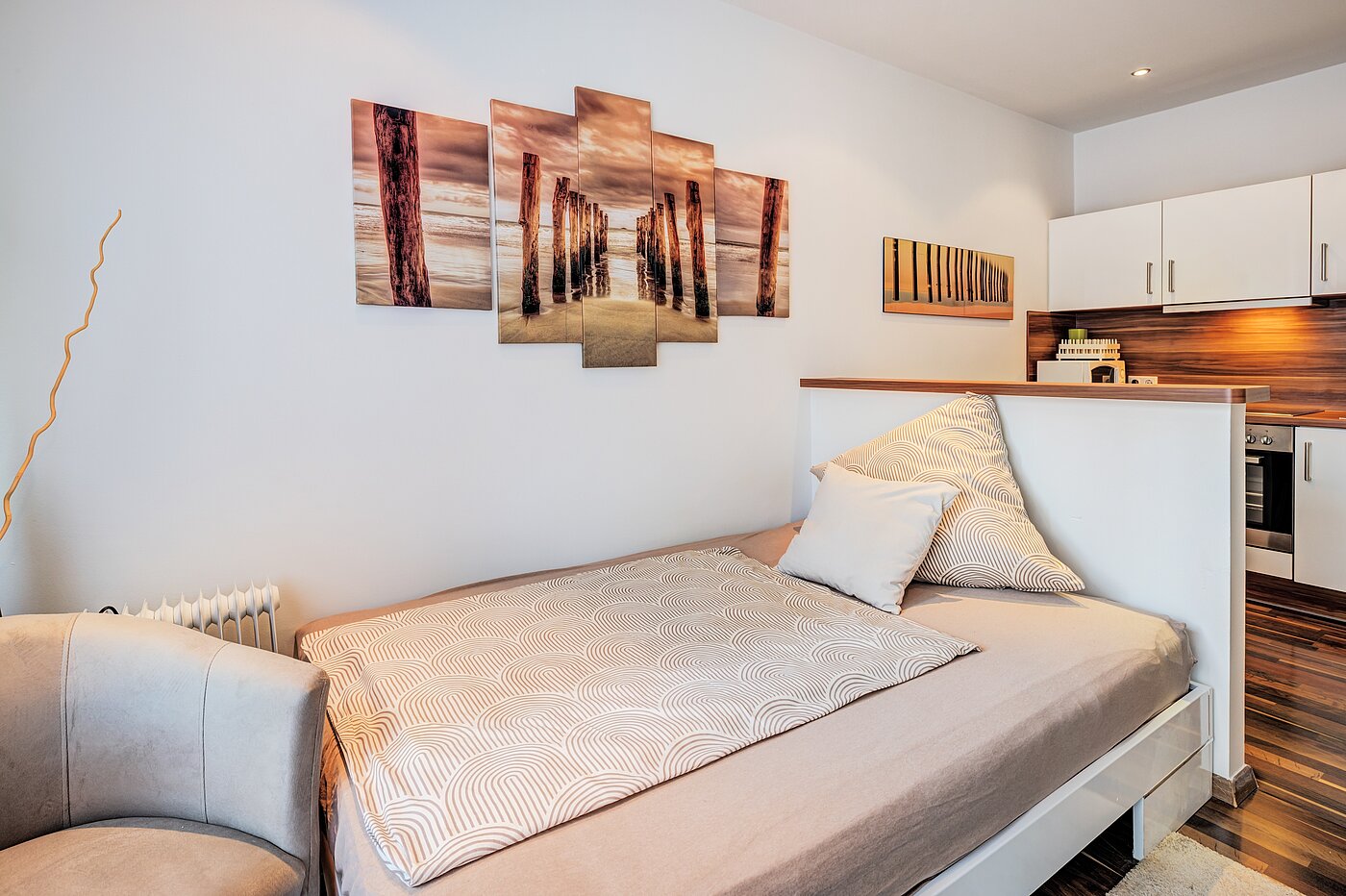 Piso en planta baja de 4 habitaciones | München-Neuhausen | 70471 | ...Schlafbereich...