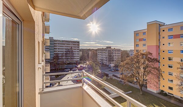 Apartment de 1 habitación | München-Feldmoching | 70484 | Balkon