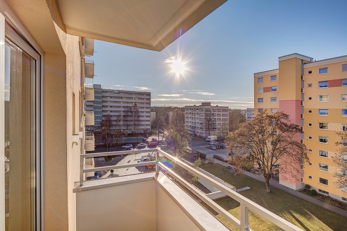 Apartment de 1 habitación | München-Feldmoching | 70484 | Balkon