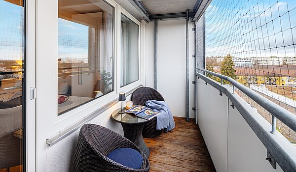 Apartment de 1 habitación | München-Forstenried | 70190 | ...und Fernsicht