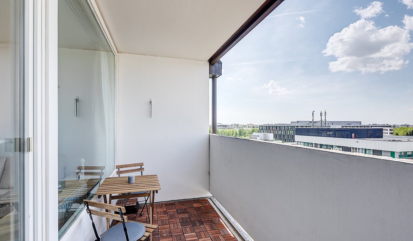 Apartamento de 1 habitación | München-Moosach | 1903ML3 | Sonniger Balkon