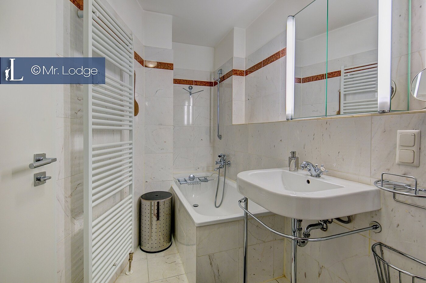 Apartamento de 2 habitaciones | München-Schwabing | 1605ML1 | Modernes Bad mit Wanne