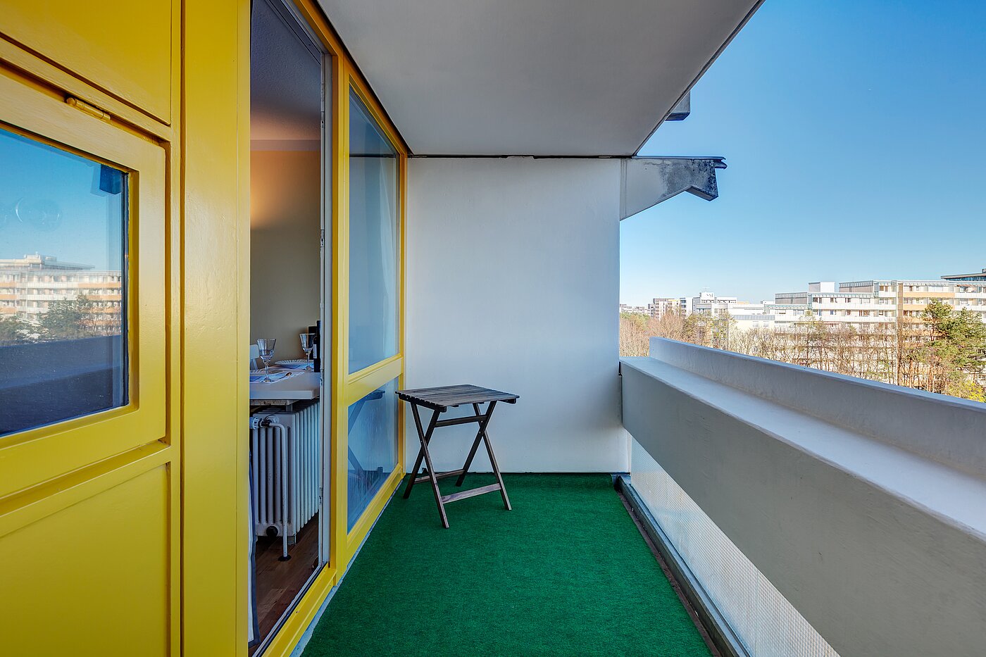 Apartment de 1 habitación | 70308 | Balkon