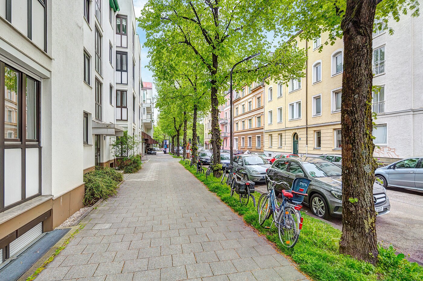 Apartamento de 1 habitación | München-Schwabing | 2207ML10 | Ruhige Anliegerstraße