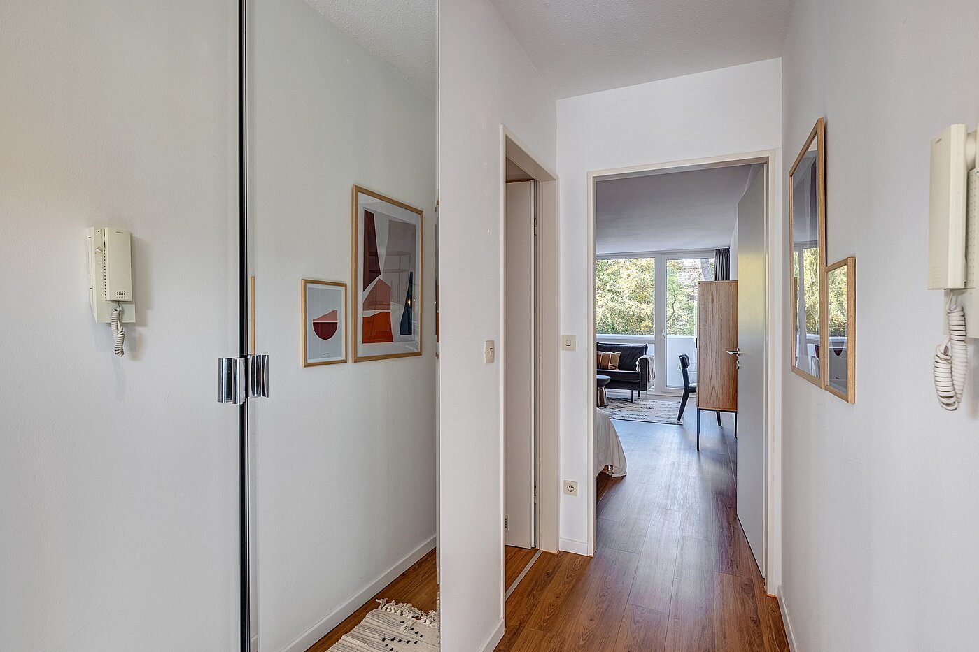 Apartamento de 1 habitación | München-Maxvorstadt | 700022 | Flur Richtung Wohnbereich
