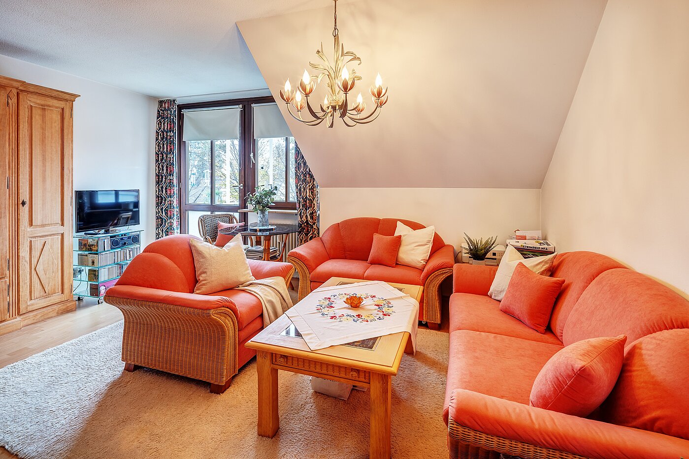 Apartamento de 2 habitaciones | Germering | 70029 | Schönes Wohnzimmer