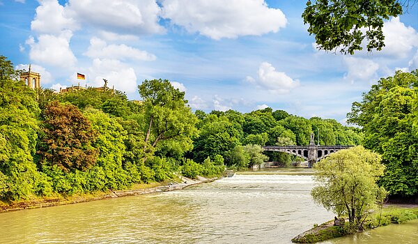 Apartamento de 1 habitación | München-Haidhausen | 70022 | ...und die Isar