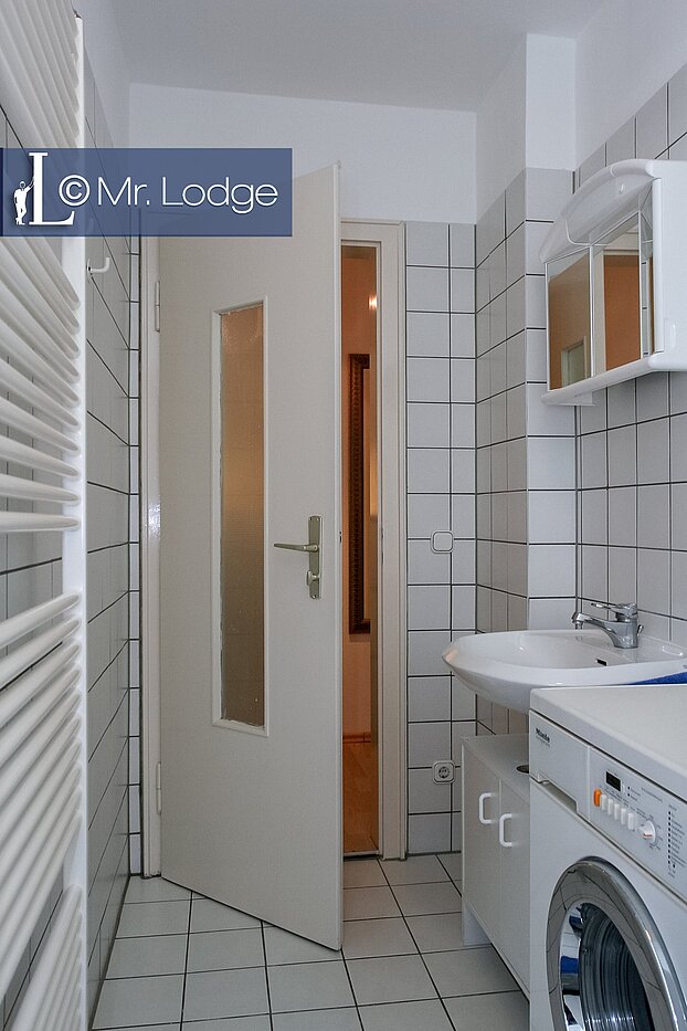 Apartamento de 2 habitaciones | München-Isarvorstadt | 1709ML2 | Bad mit Waschmaschine