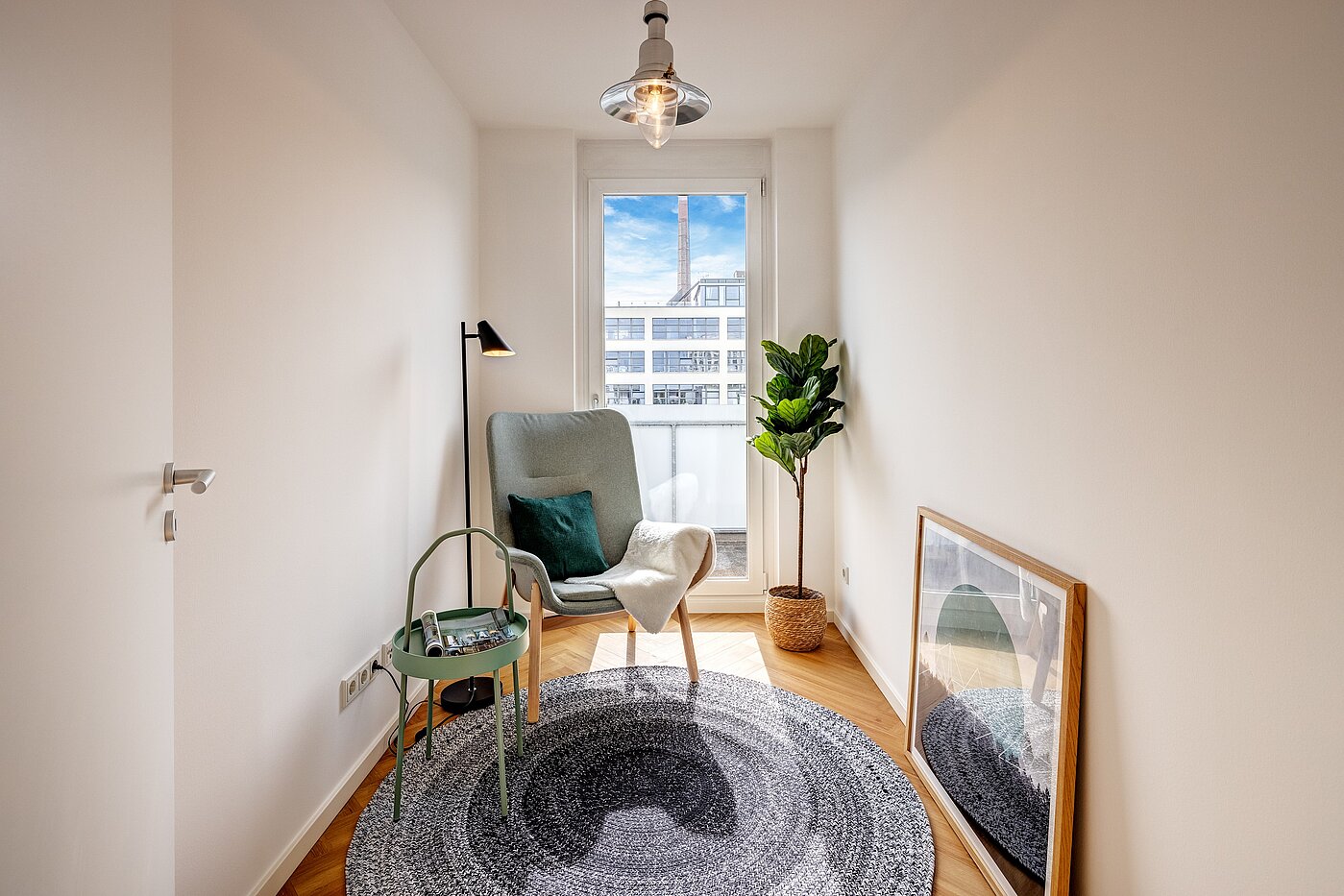 Apartamento de 2.5 habitaciones | München-Schwanthalerhöhe | 2210ML2 | Arbeitszimmer mit Terrassenzugang