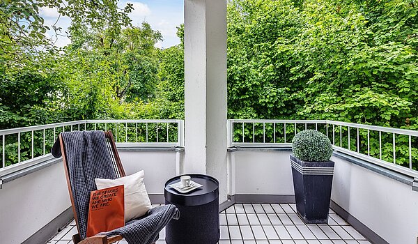 Apartamento de 3 habitaciones | München-Harlaching | 2108ML3 | ...zum Süd/Ost-Balkon und...