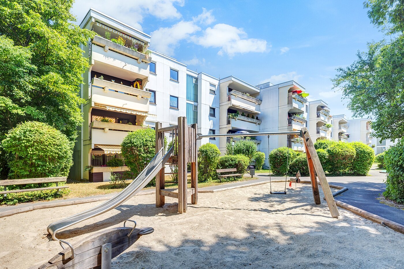 Apartamento de 2 habitaciones | München-Obersendling | 701825 | Innenhof