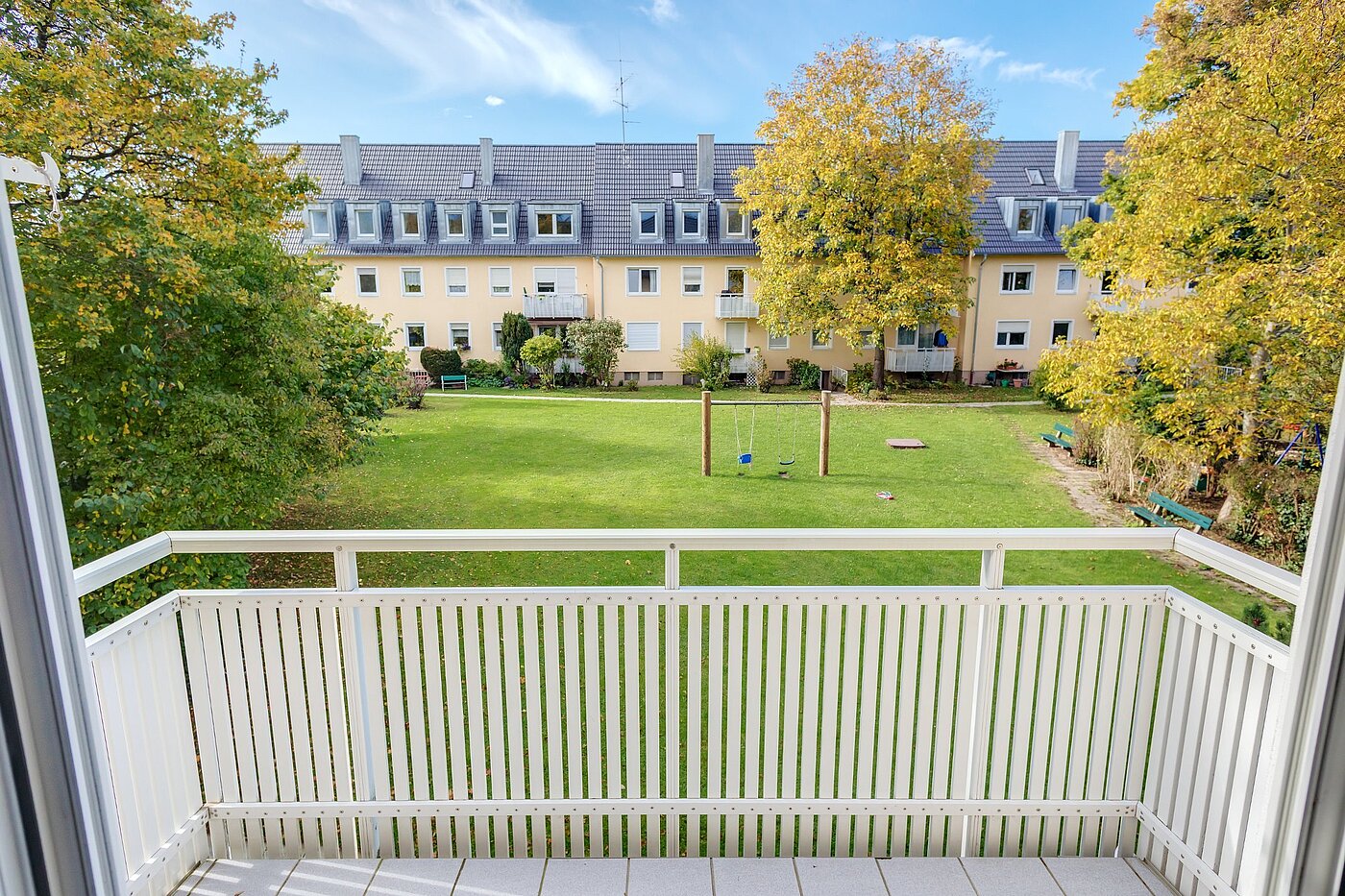 Apartamento de 3 habitaciones | München-Untergiesing | 1909ML6 | Aussicht vom Balkon