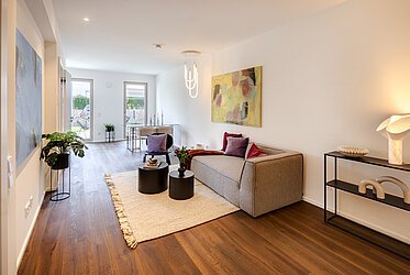 Harlaching: Primera ocupación - piso de 2 habitaciones en ubicación privilegiada