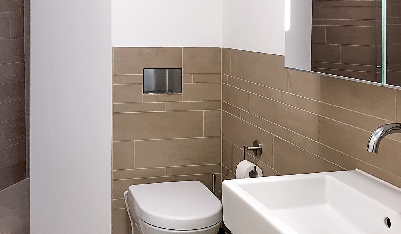 Piso en planta baja de 1.5 habitaciones | München-Lehel | 70149 | ...gestalteten Bad