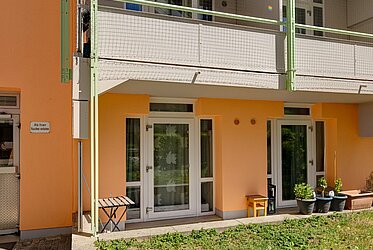 Isarvorstadt: Piso de 1 habitación con terraza, alquilado