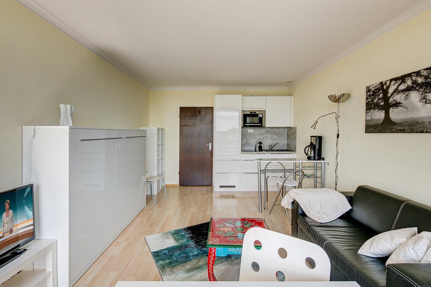 Apartment de 1 habitación | München-Haidhausen | 70275 | Wohn- und Schlafbereich