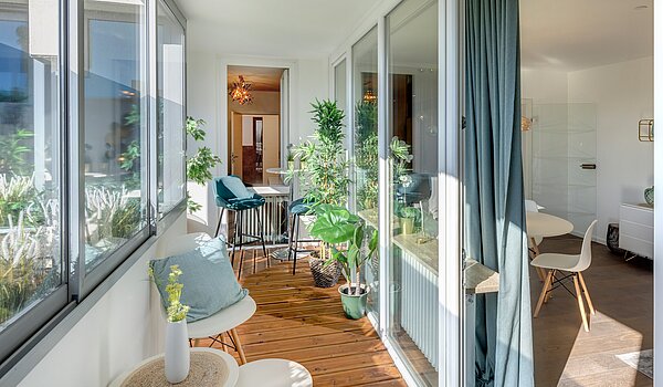 Apartamento de 3 habitaciones | München-Sendling | 70167 | ...aufgrund großer Fensterfronten