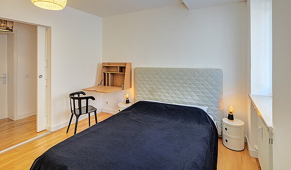 Apartamento de 3 habitaciones | München-Au | 70447 | Gemütliches Bett