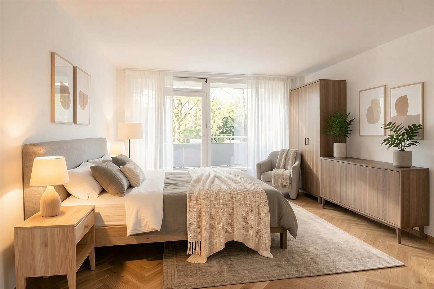 Apartamento de 3.5 habitaciones | München-Bogenhausen | 703052 | Möblierungsbeispiel