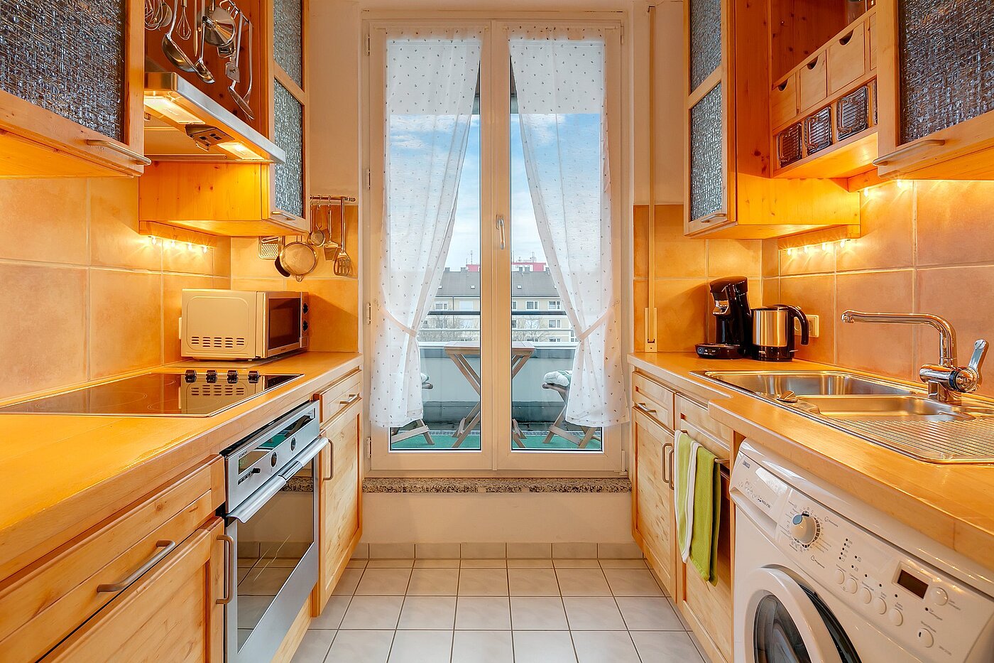 Apartamento de 2 habitaciones | München-Sendling-Westpark | 2102ML6 | Küche voll ausgestattet