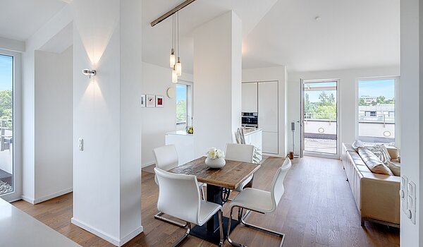 Penthouse de 3.5 habitaciones | München-Oberföhring | 70237 | ...mit Essbereich