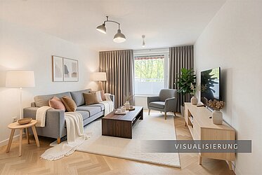 Bogenhausen: Piso de 3,5 habitaciones adaptado a las necesidades de las personas mayores, en un entorno verde y céntrico (disponible)