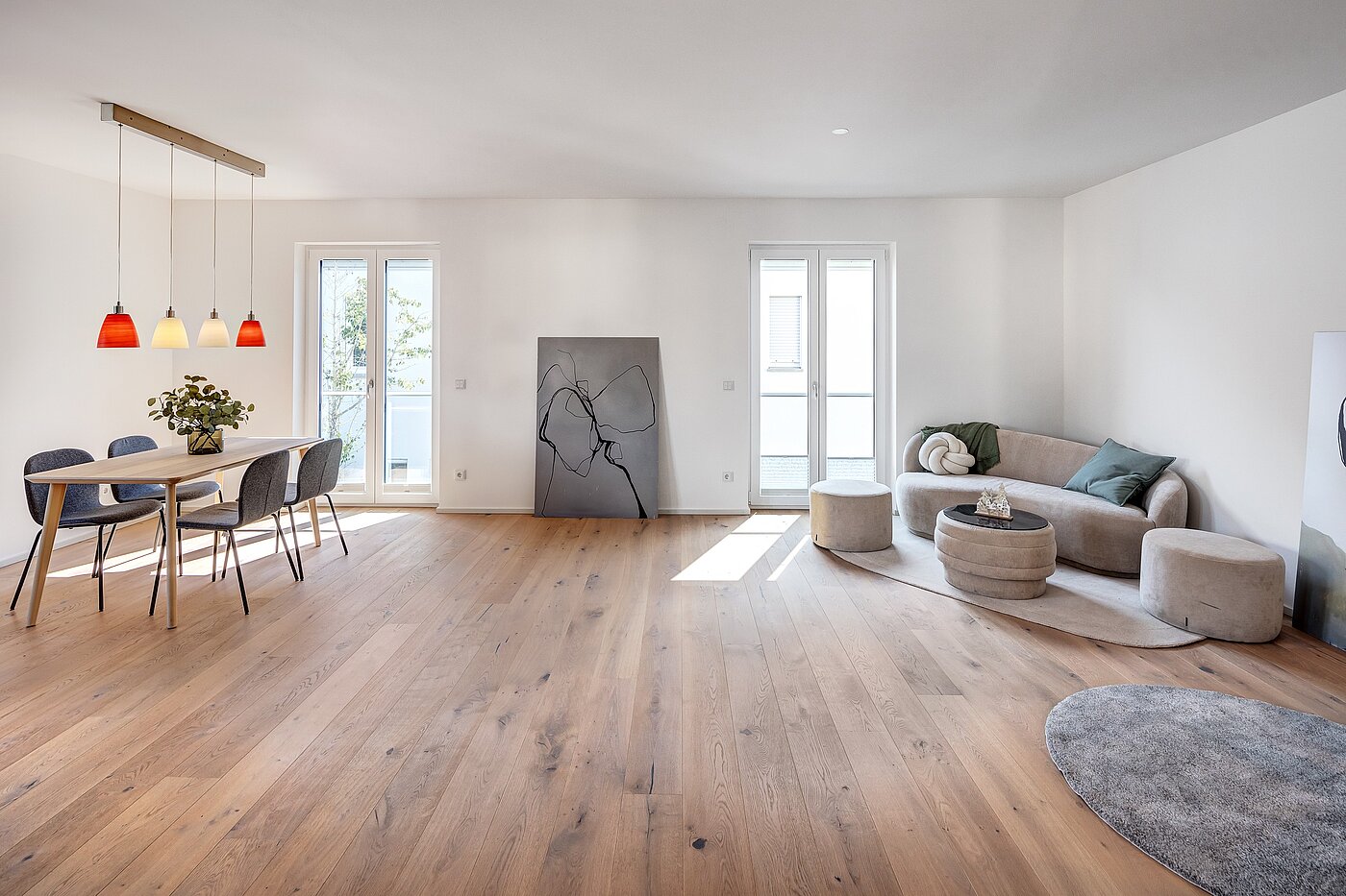 Piso dúplex  de 4 habitaciones | München-Obermenzing | 701553 | Lichtdurchfluteter Wohnbereich